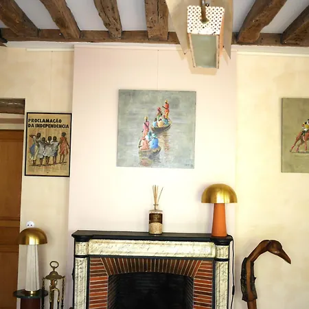 Beautiful View On Garden And Paris Eiffel Tower Near Transport Paris *